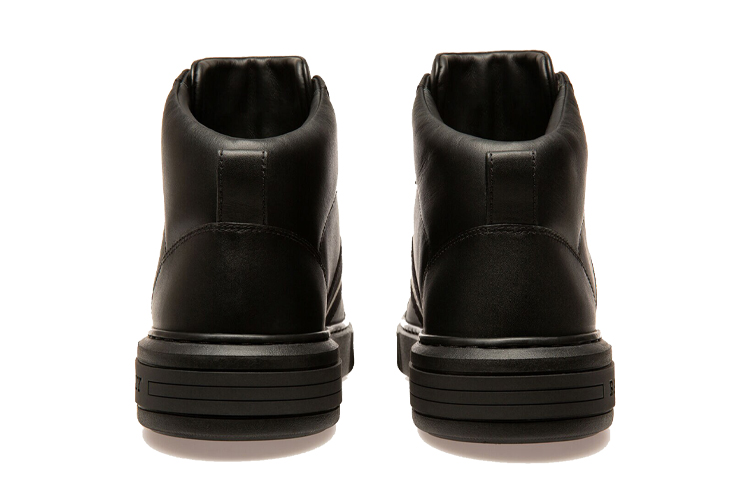 Shop 발리 블랙 가죽 패션 스니커즈 (Bally Black Leather Fashion Sneakers) 6237762