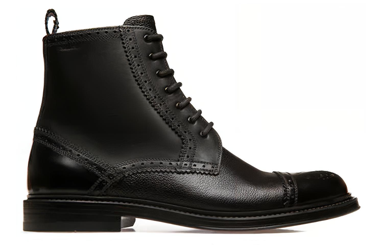 Order BALLY Bota Negra de Cuero con Cordones 'Fashion Ankle Boot' 6301514