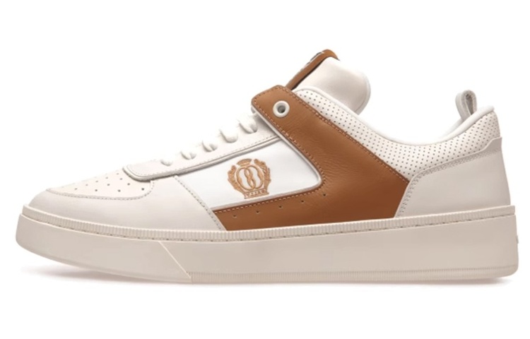 BALLY Leather Lace-Up 'White Brown' 6305776