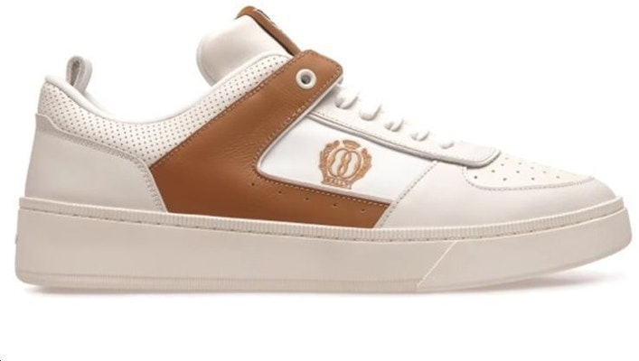 BALLY Leather Lace-Up 'White Brown' 6305776 Order BALLY Leather Lace-Up 'White Brown' 6305776