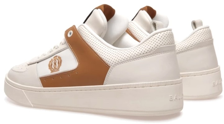 BALLY Leather Lace-Up 'White Brown' 6305776 Shop BALLY Leather Lace-Up 'White Brown' 6305776