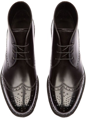 BALLY Leather Lace-Up Boots 'Black' 6301504 Order BALLY Leather Lace-Up Boots 'Black' 6301504