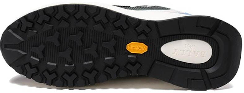 BALLY Zapatillas Bajas de Cuero con Cordones 'Negro Gris Azul' 6303318 Details for BALLY Zapatillas Bajas de Cuero con Cordones 'Negro Gris Azul' 6303318