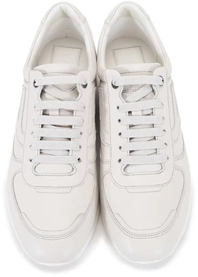 BALLY Leather Lace-Up Low Top 'Grey White' 6239589 Shop BALLY Leather Lace-Up Low Top 'Grey White' 6239589