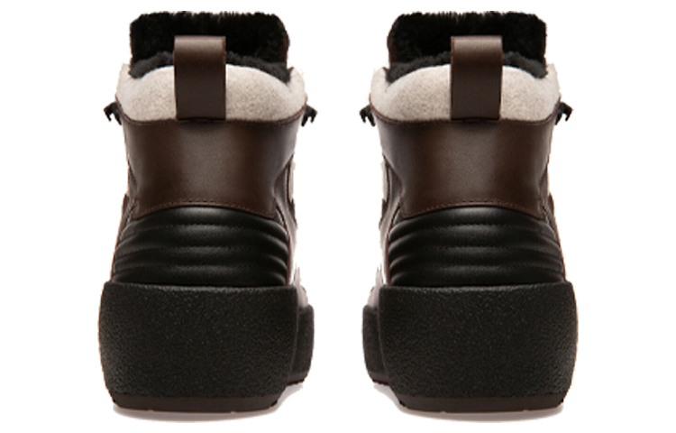 Shop バリー レザー スノーブーツ (ブラウン) 6239727