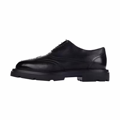 BALLY Leather Lace-Up Round Toe 'Black'