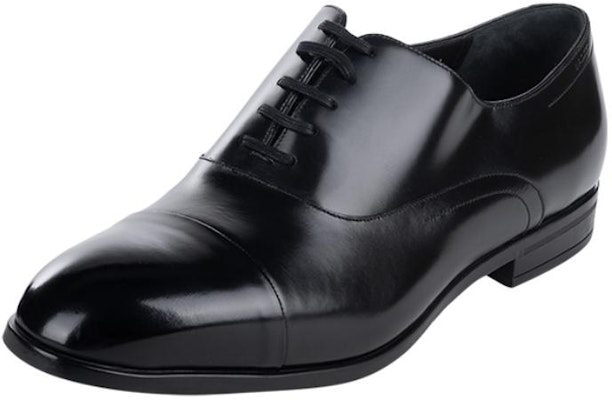 BALLY Leather Lace-Up Round Toe 'Black' 6303739 Lookbook BALLY Leather Lace-Up Round Toe 'Black' 6303739