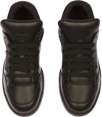 BALLY Leather Lace-Up Round Toe Low-Top Sneaker 'Black' 6303312 Order BALLY Leather Lace-Up Round Toe Low-Top Sneaker 'Black' 6303312