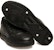 BALLY Kasut Sneakers Bertali Kulit Hujung Bulat Rendah 'Hitam' 6303312