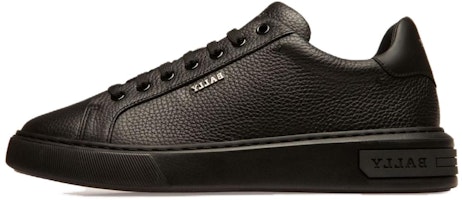 BALLY Leather Lace-Up Sneakers 'Black Fashion' 6300033 BALLY Leather Lace-Up Sneakers 'Black Fashion' 6300033