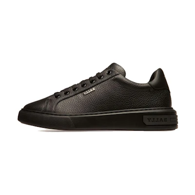 BALLY Leather Lace-Up Sneakers 'Black Fashion'