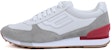 Sneakers BALLY Kulit Jenis Lace-up 'Putih Kelabu' 6237725