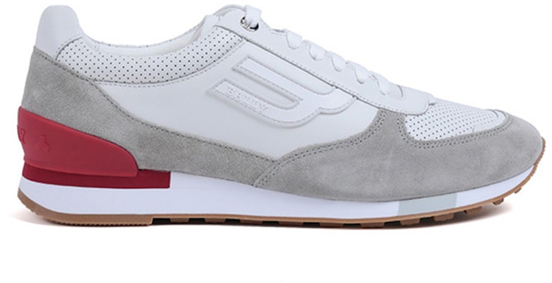 BALLY 白灰色皮革系带运动鞋 6237725 Order BALLY 白灰色皮革系带运动鞋 6237725