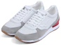 Lookbook BALLY Leather Lace-up Sneakers 'White Grey' 6237725