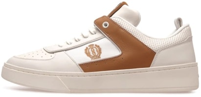 BALLY Leather Lace-Up 'White Brown' 6305776 BALLY Leather Lace-Up 'White Brown' 6305776