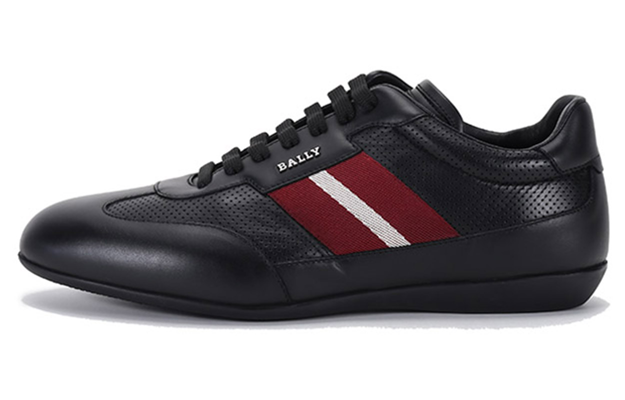 Buy Zapatillas de Cuero BALLY con Cordones 'Negro' 6238085