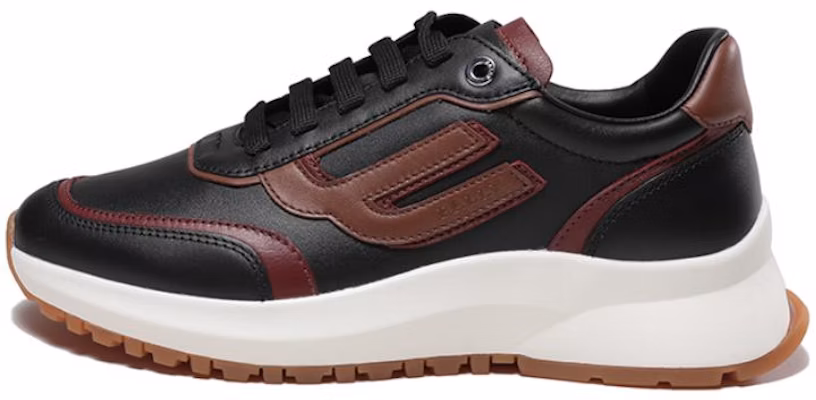 BALLY Leather Lace-Up Sneaker 'Black Brown' 6301864 Buy BALLY Leather Lace-Up Sneaker 'Black Brown' 6301864