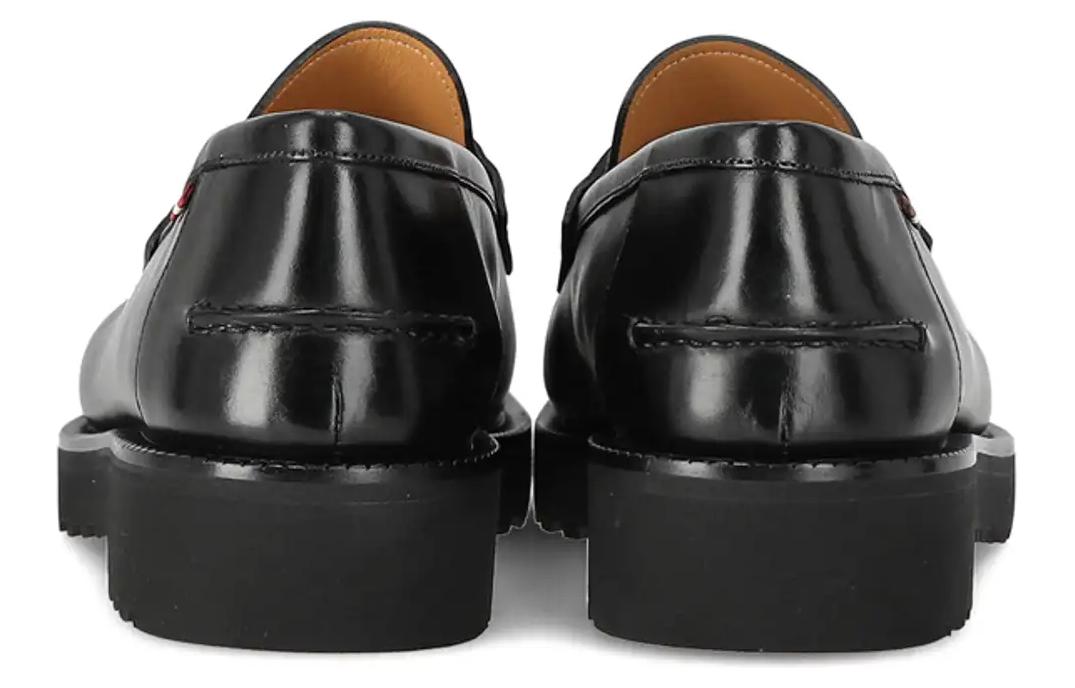 BALLY Leather Loafers 'Black' 圖 5