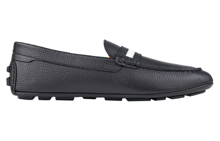 Order BALLY巴利 牛皮革 舒适休閒 樂福鞋 男款 黑色