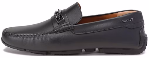 BALLY Leather Loafers with Horsebit Detail 'Black' 6300427 BALLY Leather Loafers with Horsebit Detail 'Black' 6300427