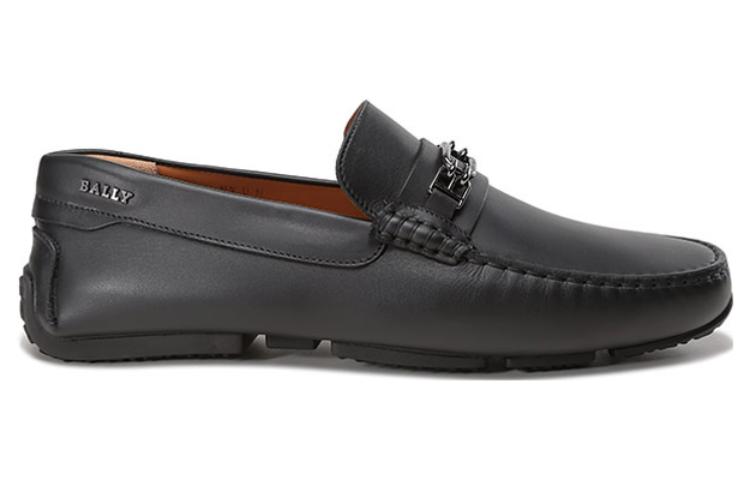 Order BALLY Leather Loafers with Horsebit Detail 'Black' 6300427