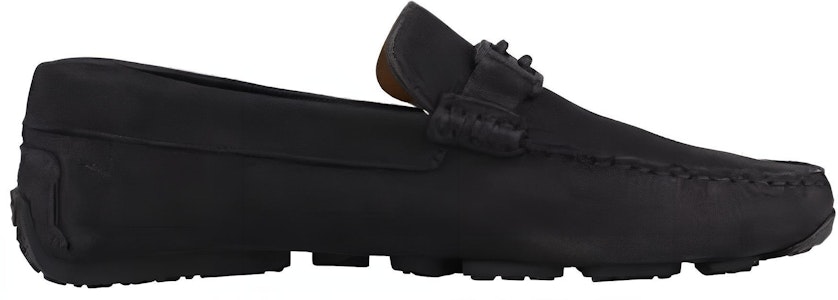 발리 블랙 레더 로고 슬립온 로퍼 6300196 Order 발리 블랙 레더 로고 슬립온 로퍼 6300196