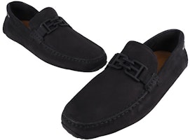 BALLY巴利 皮革 徽标 套穿 樂福鞋 男款 黑色 Lookbook BALLY巴利 皮革 徽标 套穿 樂福鞋 男款 黑色