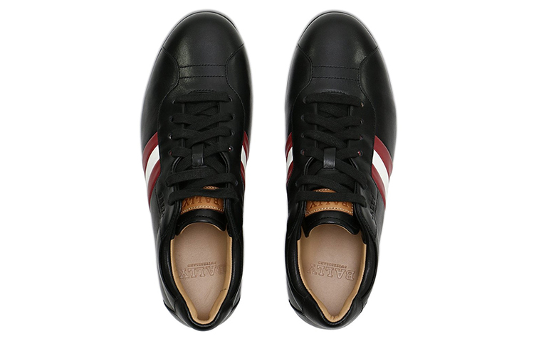 BALLY Leather Low-Top 'Black Fashion' 圖 3