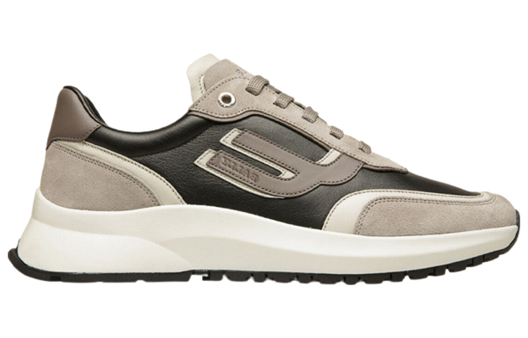 Order BALLY Leder-Sneaker Low-Top ''Schwarz Grau'' 6302766