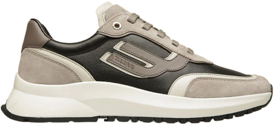 BALLY Leder-Sneaker Low-Top ''Schwarz Grau'' 6302766 Order BALLY Leder-Sneaker Low-Top ''Schwarz Grau'' 6302766