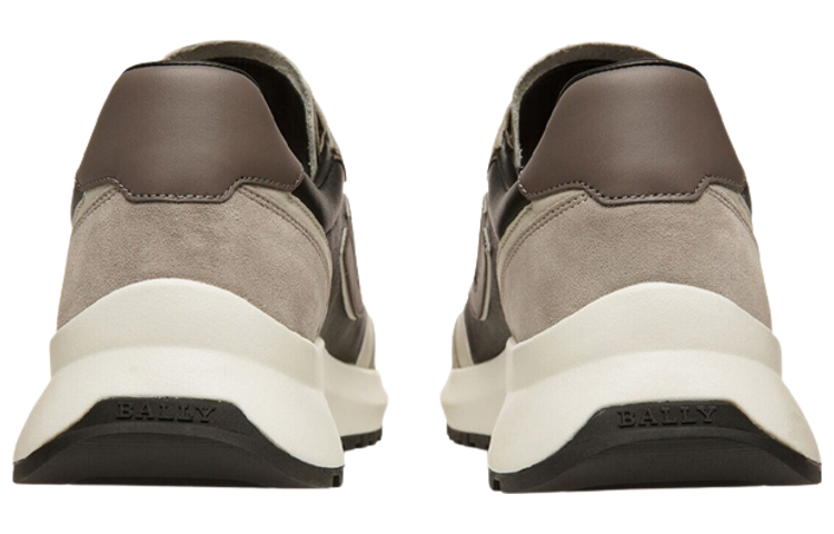 Shop BALLY Leder-Sneaker Low-Top ''Schwarz Grau'' 6302766