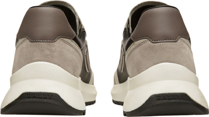 BALLY Leder-Sneaker Low-Top ''Schwarz Grau'' 6302766 Shop BALLY Leder-Sneaker Low-Top ''Schwarz Grau'' 6302766