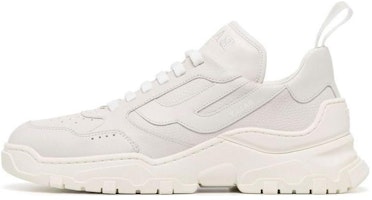 BALLY Leather Low-Top 'White Lace-Up' 6303010 BALLY Leather Low-Top 'White Lace-Up' 6303010