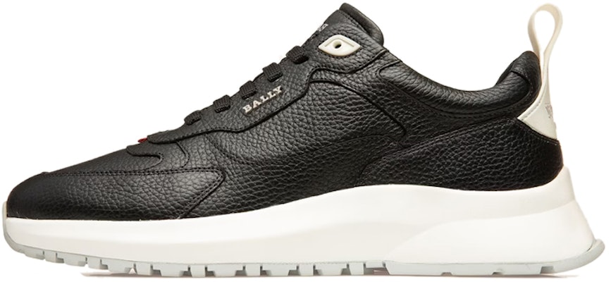 BALLY 巴利 皮革低筒綁帶運動鞋 黑色 Buy BALLY 巴利 皮革低筒綁帶運動鞋 黑色