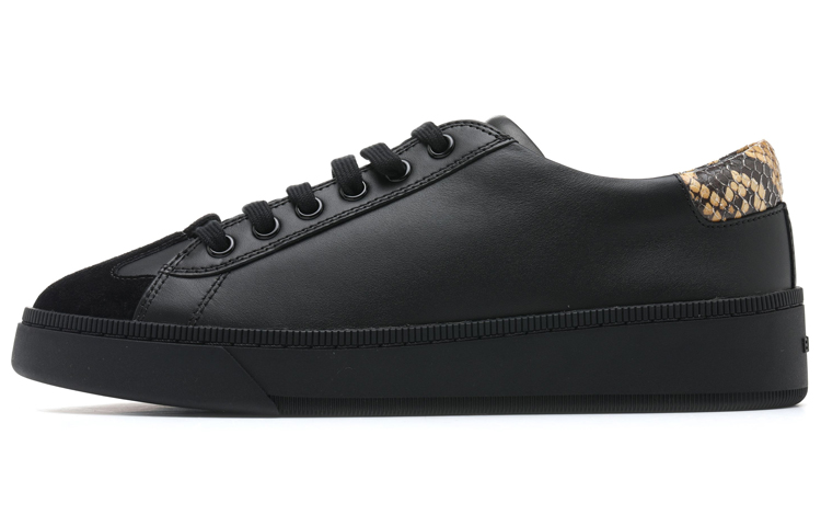 BALLY Leather Low-Top Lace-Up 'Black' 6305332