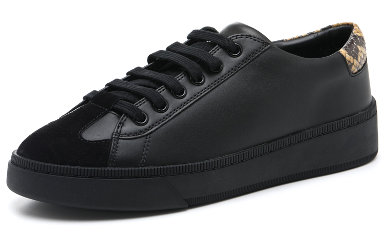 Order BALLY Kasut Kulit Rendah Ikat Tali 'Hitam' 6305332