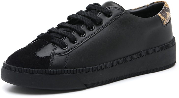 BALLY Kasut Kulit Rendah Ikat Tali 'Hitam' 6305332 Order BALLY Kasut Kulit Rendah Ikat Tali 'Hitam' 6305332