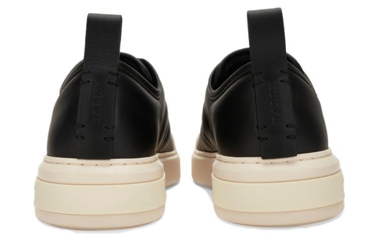 Lookbook 발리 레더 로우탑 스니커즈 (블랙/화이트) 6303314