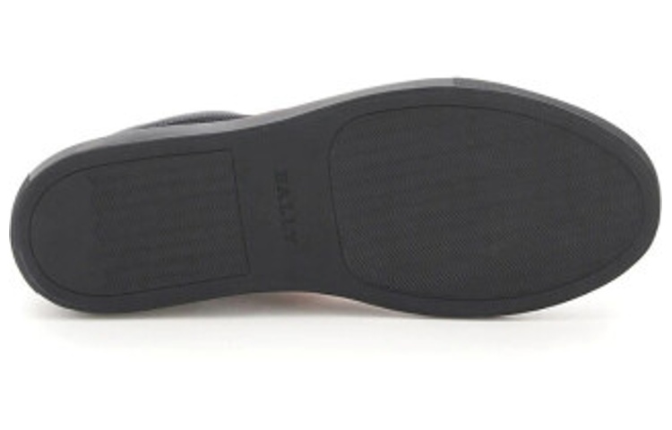 Purchase BALLY Scarpa in pelle nera e rossa stringata 6234630
