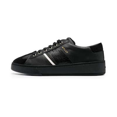 BALLY Leather Low-Top Sneaker 'Black'