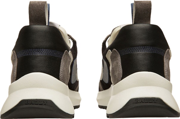 バリー レザーローカットスニーカー 灰黒青 6302763 Shop バリー レザーローカットスニーカー 灰黒青 6302763