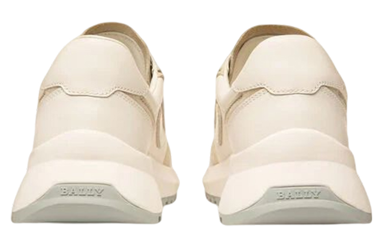 Lookbook BALLY Leather Low-Top Sneaker 'White' 6300086
