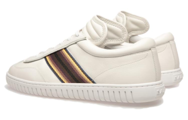 Shop バリー ホワイトコンフォート レザースニーカー
(Barī Howaito Konfōto Rezā Sunīkā) 6304697