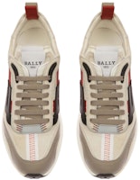 BALLY Kulit Rendah 'Beige Hitam Merah' 6302764 Shop BALLY Kulit Rendah 'Beige Hitam Merah' 6302764