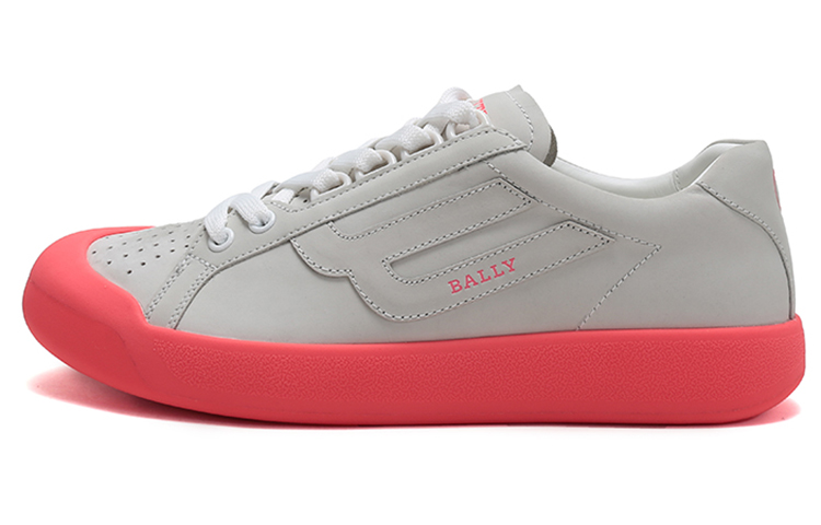 BALLY Leather Low-Top 'Light Grey Pink'
