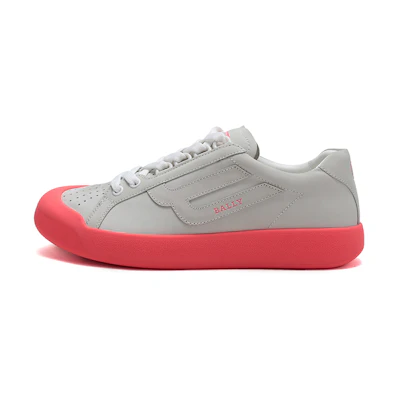 BALLY Leather Low-Top 'Light Grey Pink'