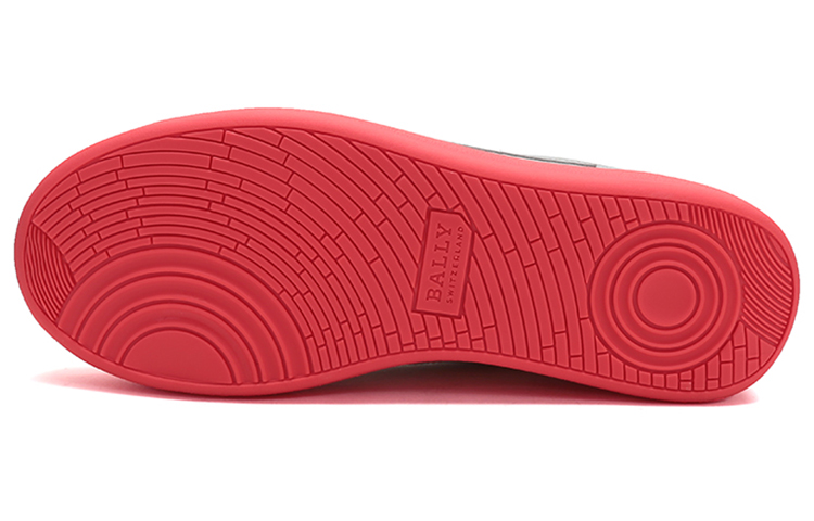 BALLY Leather Low-Top 'Light Grey Pink' 圖 6