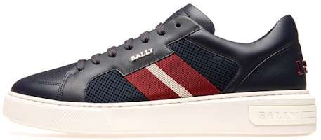 BALLY Leather Low-Top 'Navy' 6237754 BALLY Leather Low-Top 'Navy' 6237754