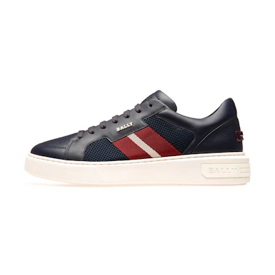 BALLY Leather Low-Top 'Navy'