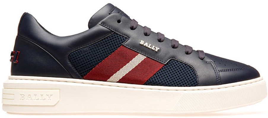 BALLY Kasut Kulit Low-Top 'Navy' 6237754 Order BALLY Kasut Kulit Low-Top 'Navy' 6237754